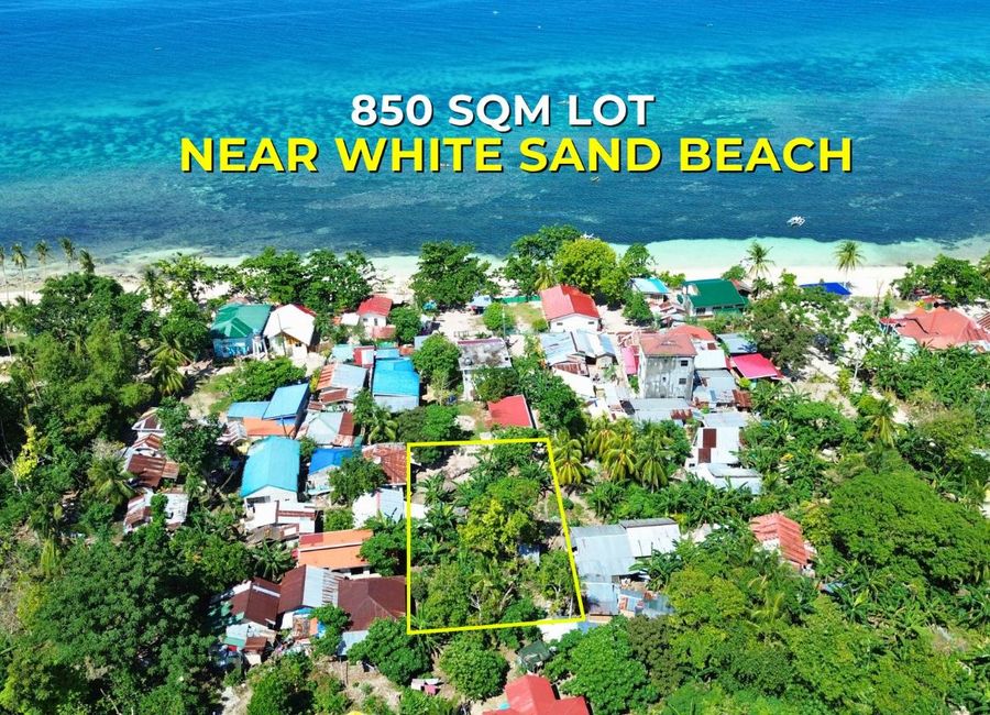 Residential Lot for Sale – 850 SQM Near White Sand Beach | San Francisco, Camotes Island