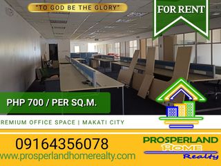 FOR LEASE: PREMIUM OFFICE SPACE IN MAKATI CITY