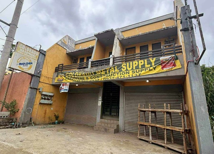 For Sale Preowned 2 Storey Commercial building in Guitnang Bayan San Mateo Rizal. KSA
