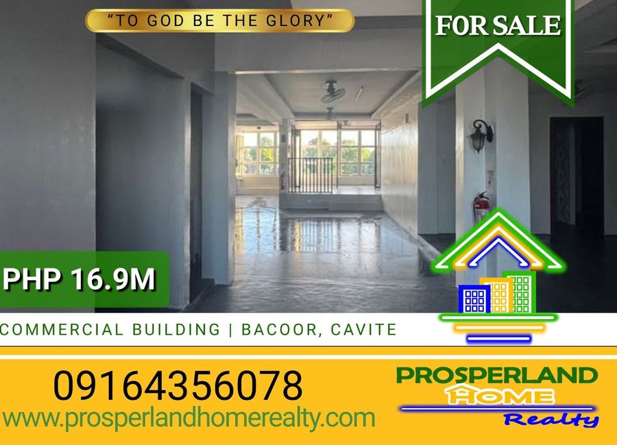 COMMERCIAL BUILDING FOR SALE IN BACOOR, CAVITE