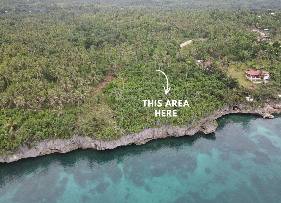 RESIDENTIAL BEACH CLIFF LOT FOR SALE – SAN FRANCISCO, CAMOTES ISLAND, CEBU