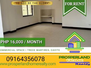 OFFICE / COMMERCIAL SPACE FOR RENT – TRECE MARTIRES, CAVITE