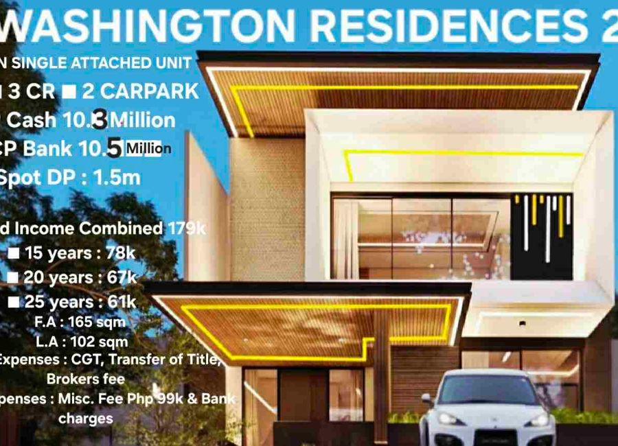 4 Bedrooms/ Pre Selling Modern Single Attached Unit/ San Mateo Rizal