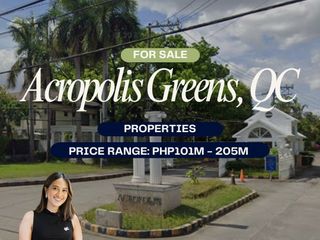 For Sale Properties in Acropolis Greens Village, Quezon City