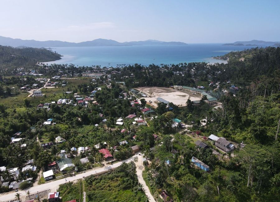Residential lot beside cemented road in Port Barton San Vicente Palawan