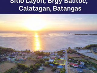 1300sqm Vacant lot 120 meters away from sea at Calatagan, Batangas