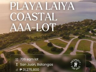 SELLING A SERENE, BREEZY & BIG RESIDENTIAL BEACH LOT PROPERTY IN PLAYA LAIYA, SAN JUAN, BATANGAS BY LANDCO PACIFICO