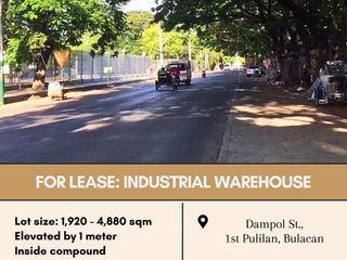 For Lease: Industrial Warehouses located at Dampol St.,1st Pulilan, Bulacan