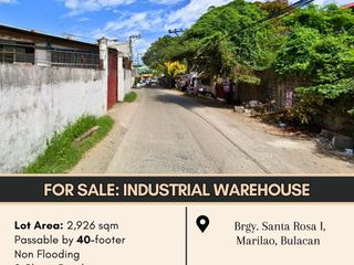 FOR SALE Industrial Warehouse located at Brgy. Santa Rosa I, Marilao, Bulacan
