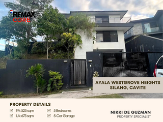 FOR SALE / FOR LEASE: 5BR Modern House in Ayala Westgrove Heights, Silang, Cavite