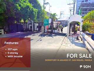 For Sale: Dormitory located at Aguado St. San Miguel, Manila (Inside Malacanang Compound)