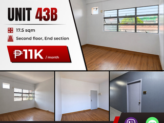 Commercial Space 17.5 SQM – Unit 43B for Rent, Parañaque Sun-Valley