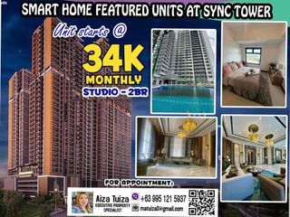 2 Bedroom with Balcony N Tower , C5 Road, Bagong Ilog Pasig City