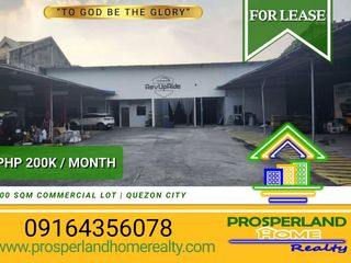 COMMERCIAL LOT FOR LEASE – PRIME LOCATION IN QUEZON CITY