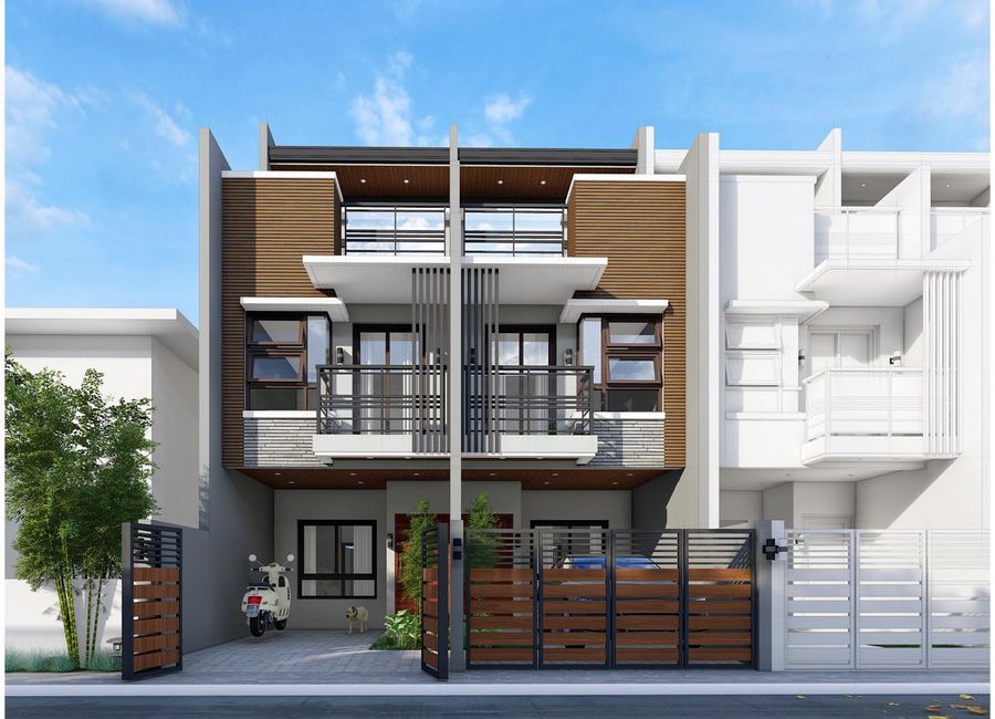 PICTURESQUE Modern 3storey house and Lot for sale in Doña Josefa, Las piñas City