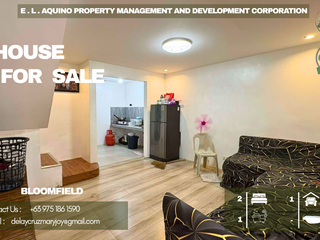 2 STOREY TOWNHOUSE FURNISHED FOR SALE LOCATED IN A SECURED SUBDIVISION AT BLOOMFIELD