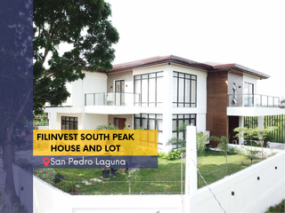 House and Lot For Sale in Filinvest South Peak at San Pedro Laguna