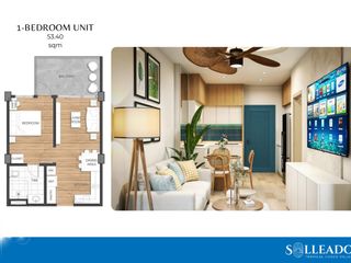 Solleado Condo Villas 1-BR For Sale in La Jolla, Bagac Bataan