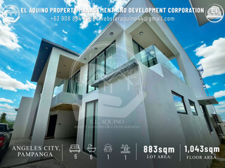3 STOREY LUXURY RESIDENCE 6 BEDROOMS WITH SWIMMING POOL FOR RENT LOCATED IN A SECURED SUBDIVISION AT SUNVALLEY
