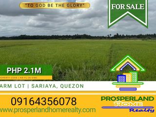 FARM LOT FOR SALE IN SARIAYA, QUEZON