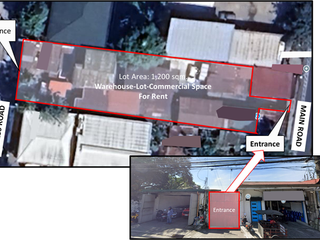 1,200 sqm Commissary for Rent in Quezon City *Frisco, Quezon City *near Banawe, Quezon Ave, SM North,