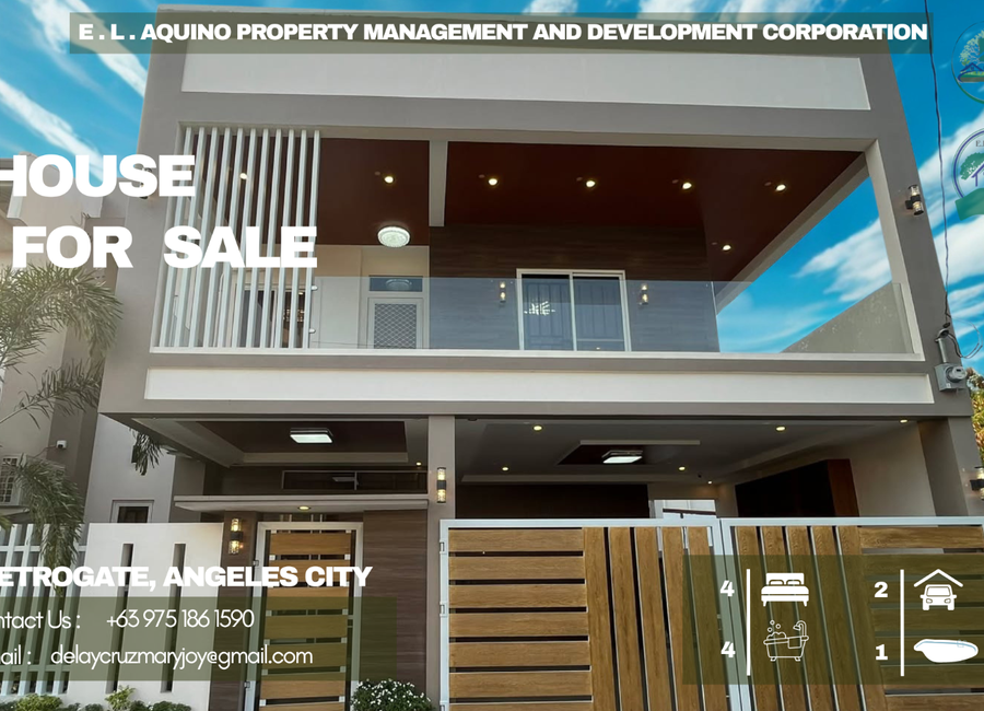 2 STOREY HOUSE WITH SWIMMING POOL FOR SALE LOCATED IN A SECURED SUBDIVISION AT METROGATE