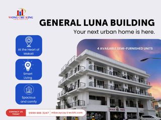 Your Next Urban Home Is Here! - Rent a Room at General Luna Building, Poblacion, Makati City.