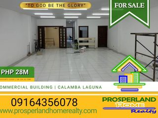 COMMERCIAL BUILDING FOR SALE IN CALAMBA, LAGUNA