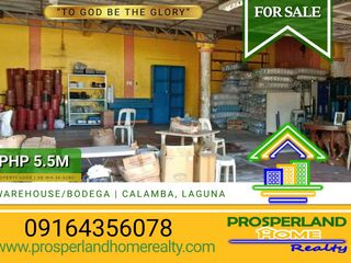 WAREHOUSE/BODEGA FOR SALE IN CALAMBA LAGUNA