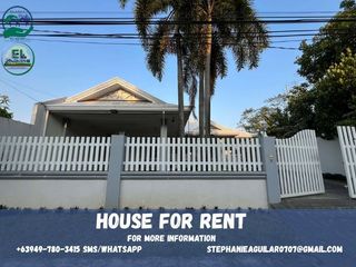 3 Bedrooms Semi Furnished Bungalow House for Rent in Brgy. Pampang Angeles City, Pampanga