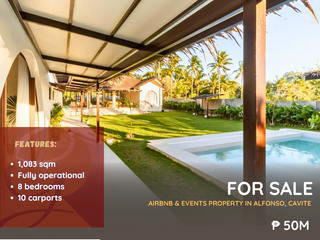 FOR SALE: High-Performing Airbnb & Events Property in Alfonso, Cavite