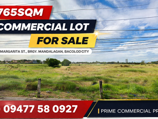CentralE Bacolod Commercial Lot for Sale in Margarita St., Eroreco, Brgy. Mandalagan, Bacolod City