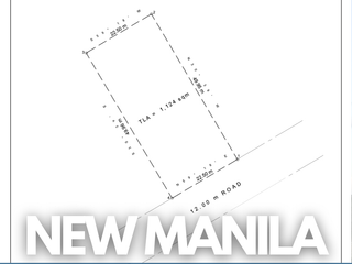 Prime New Manila Big Cut Lot – Rare 1,124sqm Opportunity