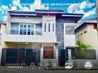 4 BEDROOMS HOUSE WITH SWIMMING POOL FOR RENT LOCATED IN A SECURED SUBDIVISION NEAR CLARK