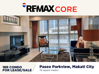 FOR SALE/LEASE: 1 Bedroom Unit in Paseo Parkview Makati