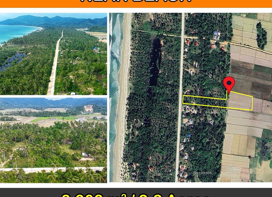 8,908 m2 / 2.2 Acres | Residential Agri-Estate Adjacent to Beach