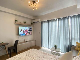 Fully Furnished Studio for Rent at Mesatierra Garden Residences | Daily & Monthly | With Pool Access | Prime Location