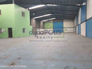 1438 SQM WAREHOUSE FOR LEASE IN RIZAL AREA