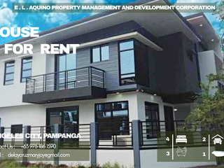 FULLY FURNISHED HOUSE WITH SWIMMING POOL FOR RENT LOCATED IN A SECURED SUBDIVISION AT SAVANNAH