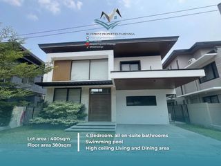 House For Rent with Pool near Clark Pampanga inside Subidivision