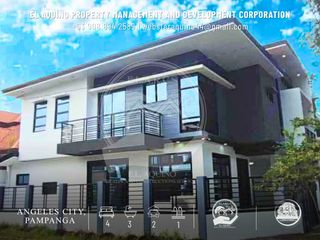 MODERN FULLY FURNISHED HOUSE WITH DIPPING POOL FOR RENT LOCATED IN A SECURED SUBDIVISION NEAR CLARK AIRPORT AND KOREAN TOWN