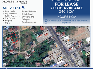 2 LOTS FOR RENT - BUENAVISTA SUBD BAGONG SILANG BALANGA CITY BATAAN