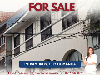 For Sale 481 sqm Mixed-Use Property in Intramuros, Manila