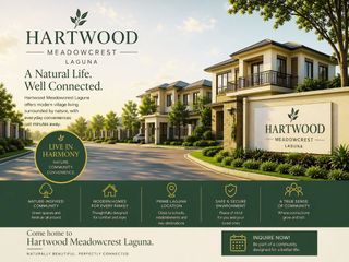 Pre-selling Residential Lot for Sale in Hartwood Village at Binan Laguna GOOD INVESTMENT OPPORTUNITY!