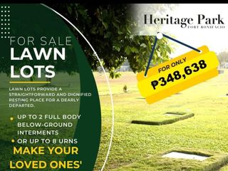 The Heritage Park Taguig - Lawn Lot
