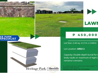 The Heritage Park Taguig - Headstone Lawn