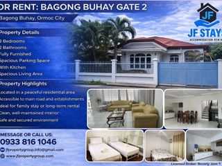 FOR RENT: BAGONG BUHAY GATE 2 – ORMOC CITY