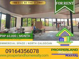 FOR RENT COMMERCIAL SPACE IN NORTH CALOOCAN