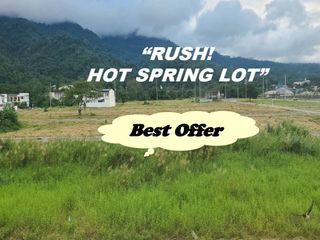 RUSH! HOT SPRING LOT for Sale in Laguna Philippines