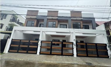 For Sale Brand New Modern Design Two (2) Storey Triplex House in Almanza Uno Las Piñas City